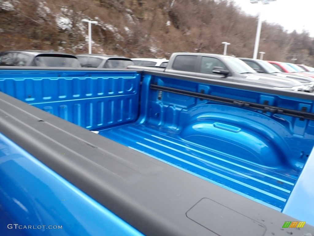 2021 1500 Rebel Crew Cab 4x4 - Hydro Blue Pearl / Black photo #12