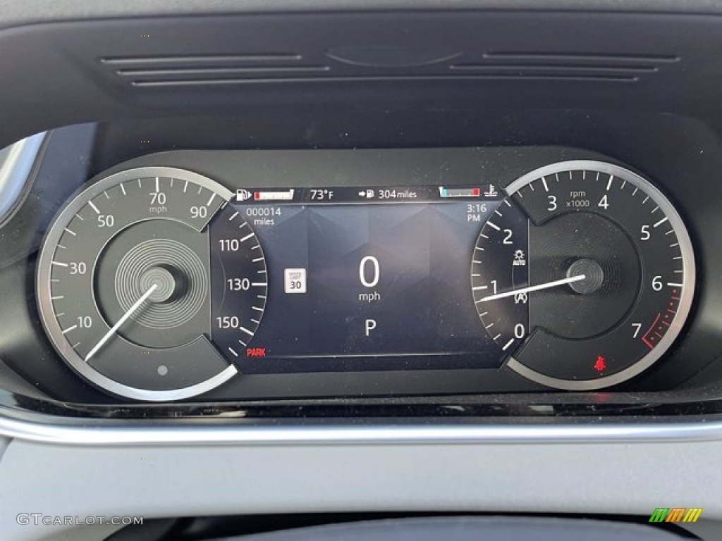 2021 Land Rover Range Rover Evoque S Gauges Photo #140871284