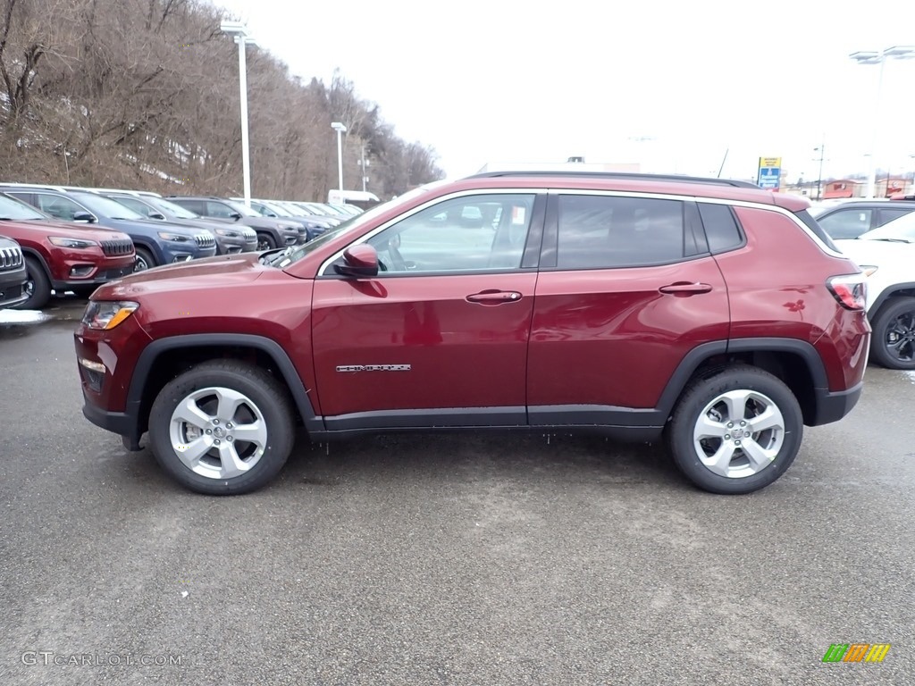 Redline Pearl 2021 Jeep Compass Latitude 4x4 Exterior Photo #140872559