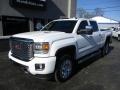Summit White - Sierra 2500HD Denali Crew Cab 4x4 Photo No. 2
