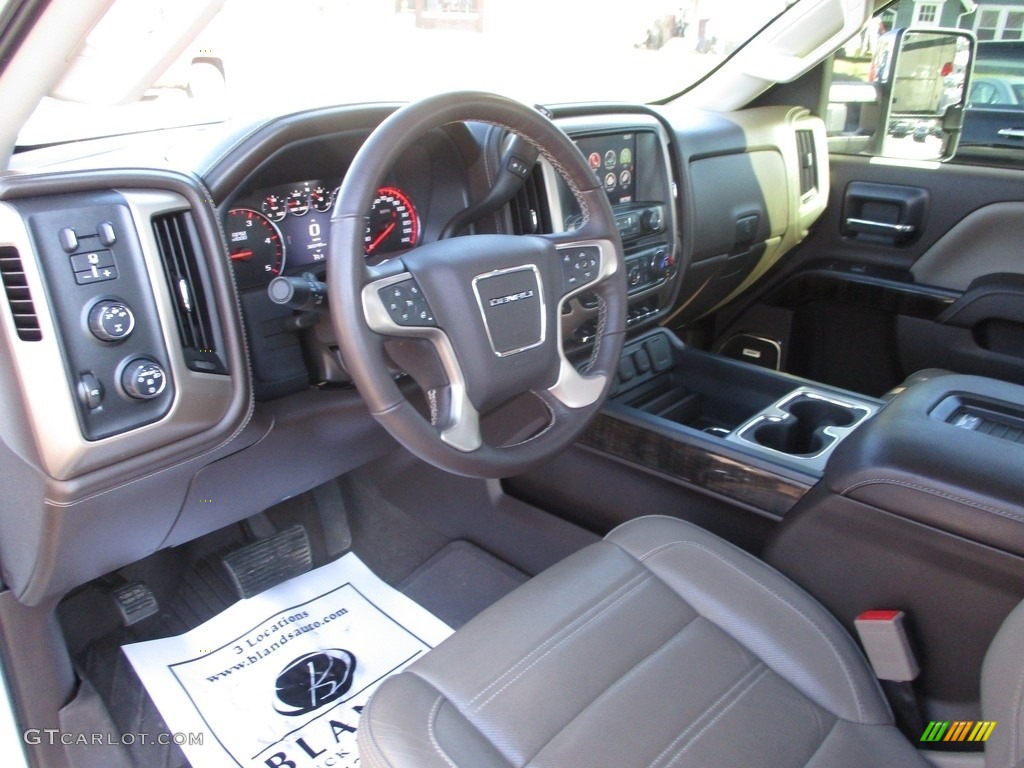 Cocoa/Dune Interior 2016 GMC Sierra 2500HD Denali Crew Cab 4x4 Photo #140873120