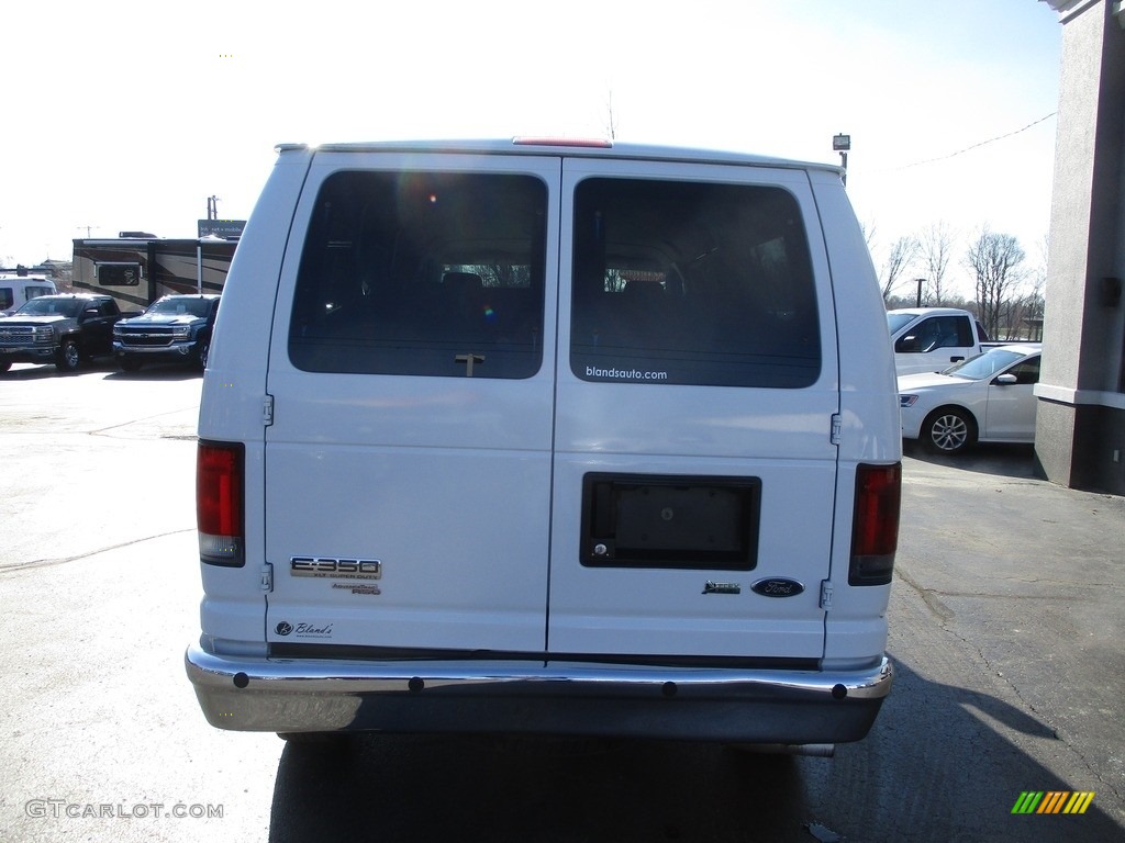 2014 E-Series Van E350 XLT Passenger Van - Oxford White / Medium Flint photo #27
