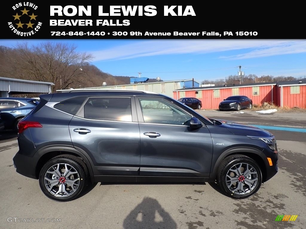 2021 Seltos SX Turbo AWD - Gravity Gray / Gray photo #1