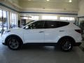 Pearl White 2017 Hyundai Santa Fe Sport AWD Exterior