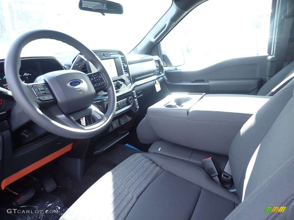 2021 F150 STX SuperCab 4x4 - Oxford White / Black photo #7