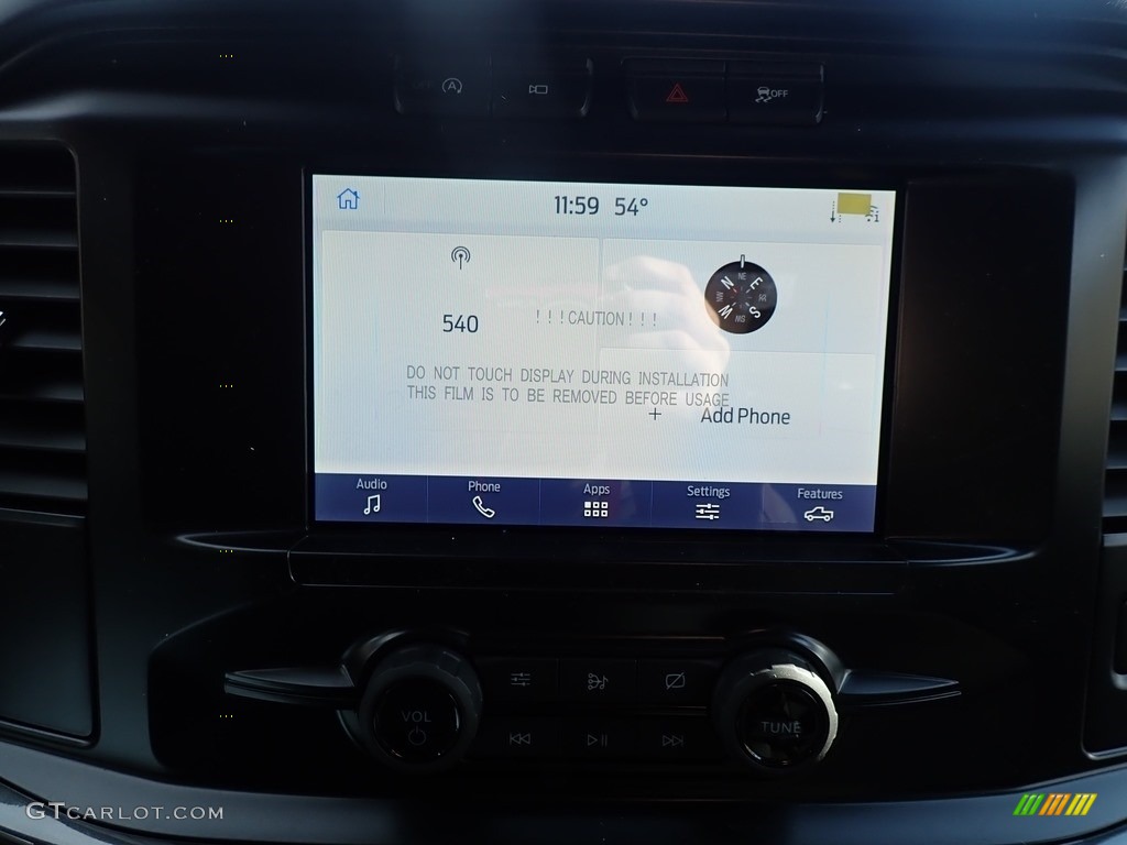 2021 F150 STX SuperCab 4x4 - Oxford White / Black photo #11