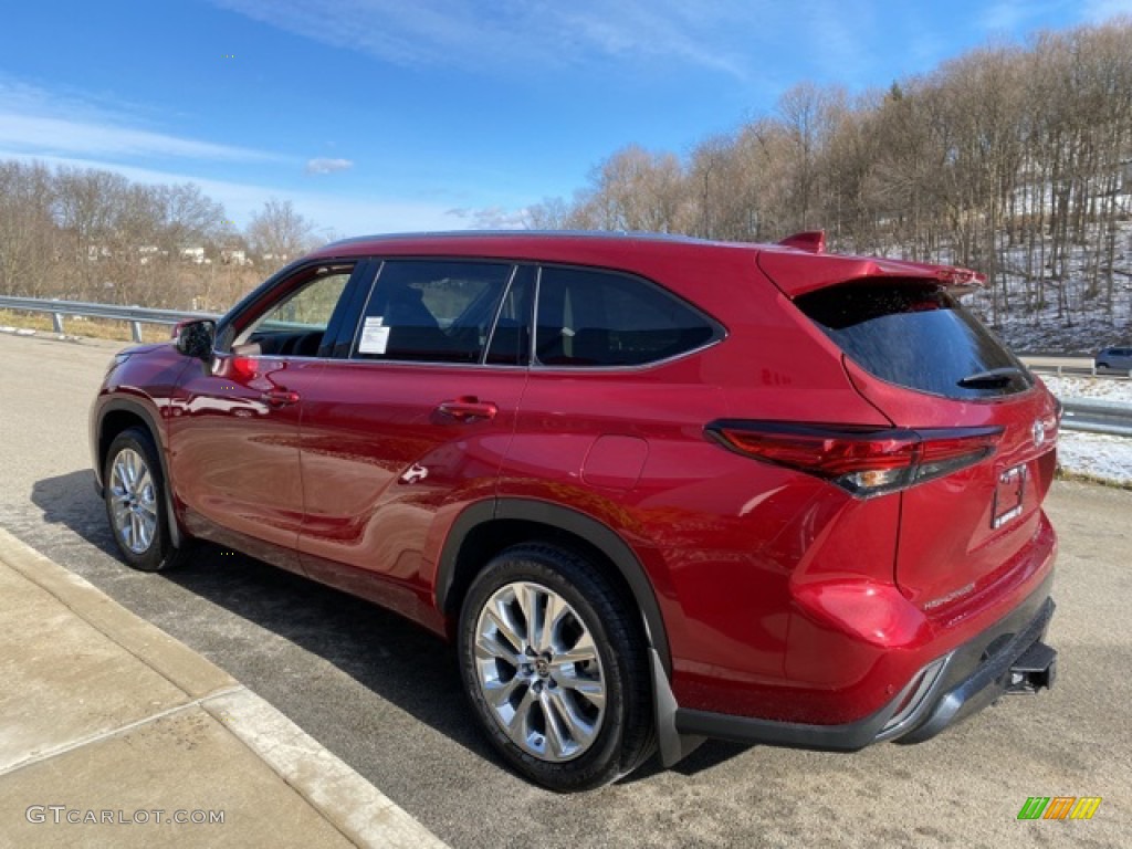 2021 Highlander Limited AWD - Ruby Flare Pearl / Harvest Beige photo #2