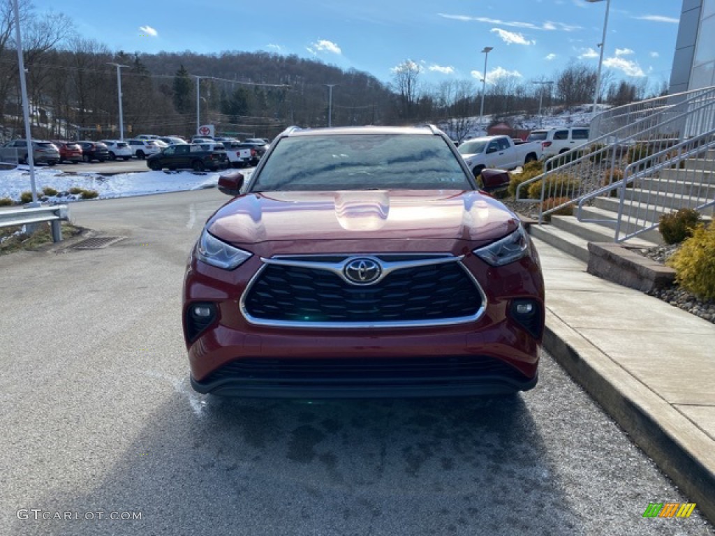 2021 Highlander Limited AWD - Ruby Flare Pearl / Harvest Beige photo #13