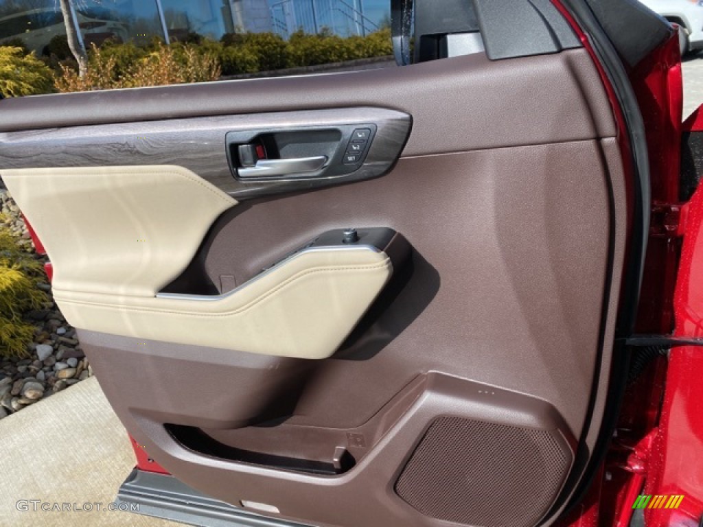 2021 Highlander Limited AWD - Ruby Flare Pearl / Harvest Beige photo #23