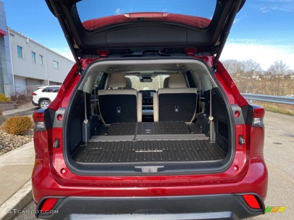 2021 Highlander Limited AWD - Ruby Flare Pearl / Harvest Beige photo #38