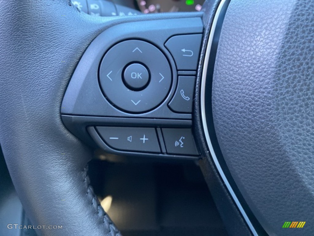 2021 RAV4 XLE AWD - Midnight Black Metallic / Black photo #6