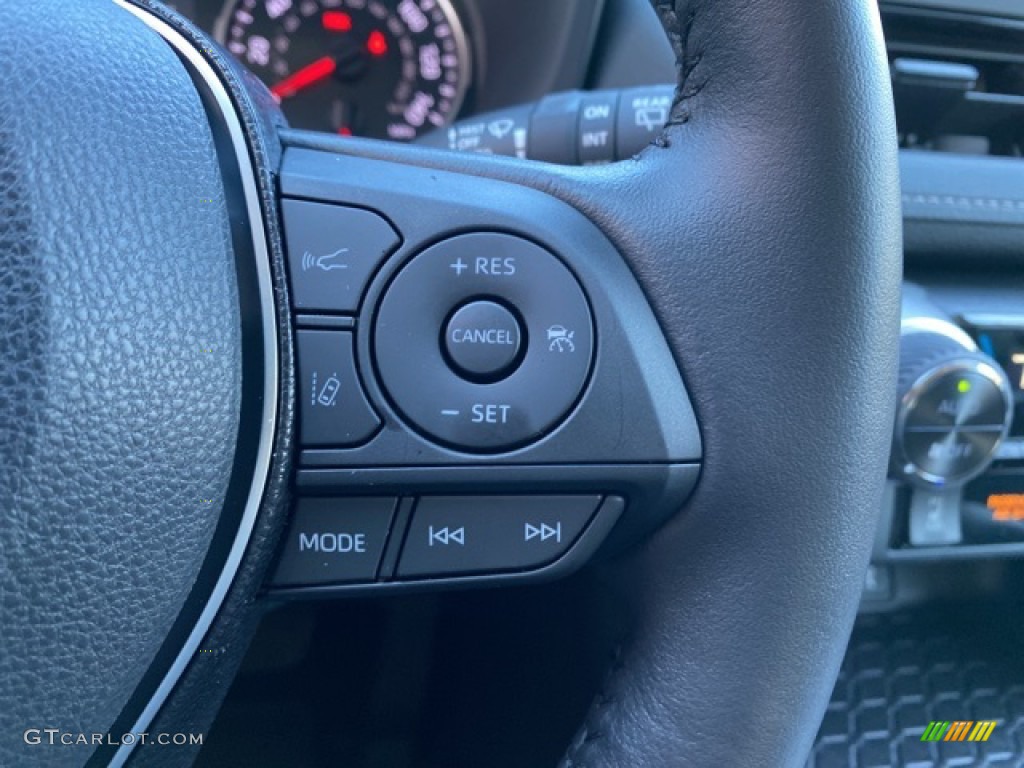 2021 RAV4 XLE AWD - Midnight Black Metallic / Black photo #7