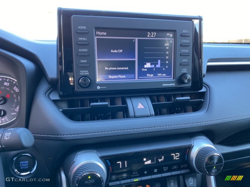 2021 RAV4 XLE AWD - Midnight Black Metallic / Black photo #8