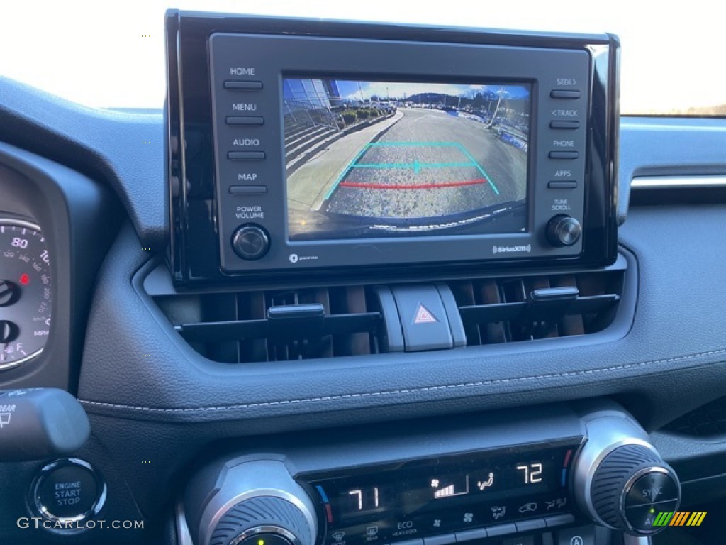 2021 RAV4 XLE AWD - Midnight Black Metallic / Black photo #9