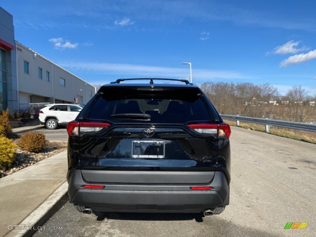 2021 RAV4 XLE AWD - Midnight Black Metallic / Black photo #15
