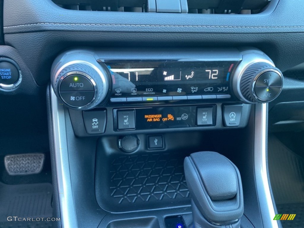 2021 RAV4 XLE AWD - Midnight Black Metallic / Black photo #17