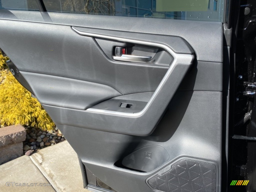 2021 RAV4 XLE AWD - Midnight Black Metallic / Black photo #28