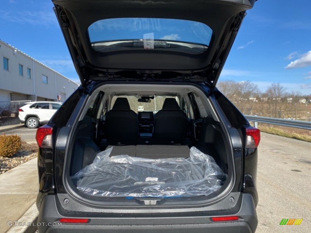 2021 RAV4 XLE AWD - Midnight Black Metallic / Black photo #30