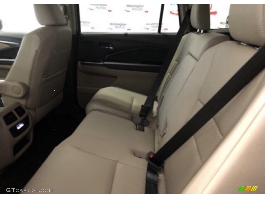 2021 Pilot EX-L AWD - Deep Scarlet Pearl / Beige photo #5