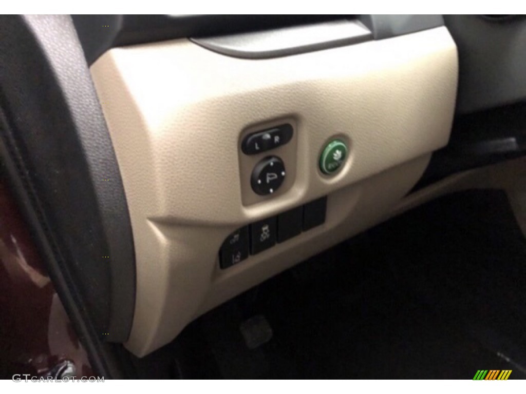 2021 Pilot EX-L AWD - Deep Scarlet Pearl / Beige photo #9