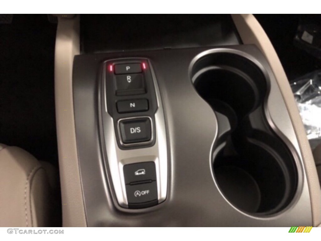 2021 Pilot EX-L AWD - Deep Scarlet Pearl / Beige photo #14