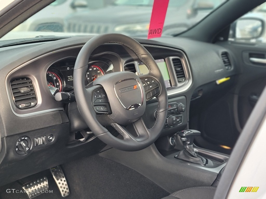 2021 Charger GT AWD - White Knuckle / Black photo #8