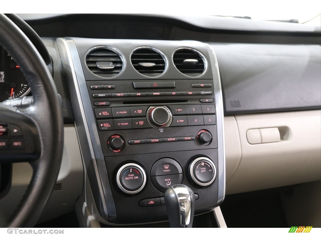 2010 CX-7 i Sport - Crystal White Pearl Mica / Sand photo #9