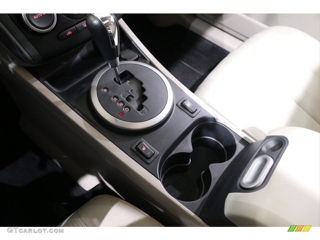 2010 CX-7 i Sport - Crystal White Pearl Mica / Sand photo #13