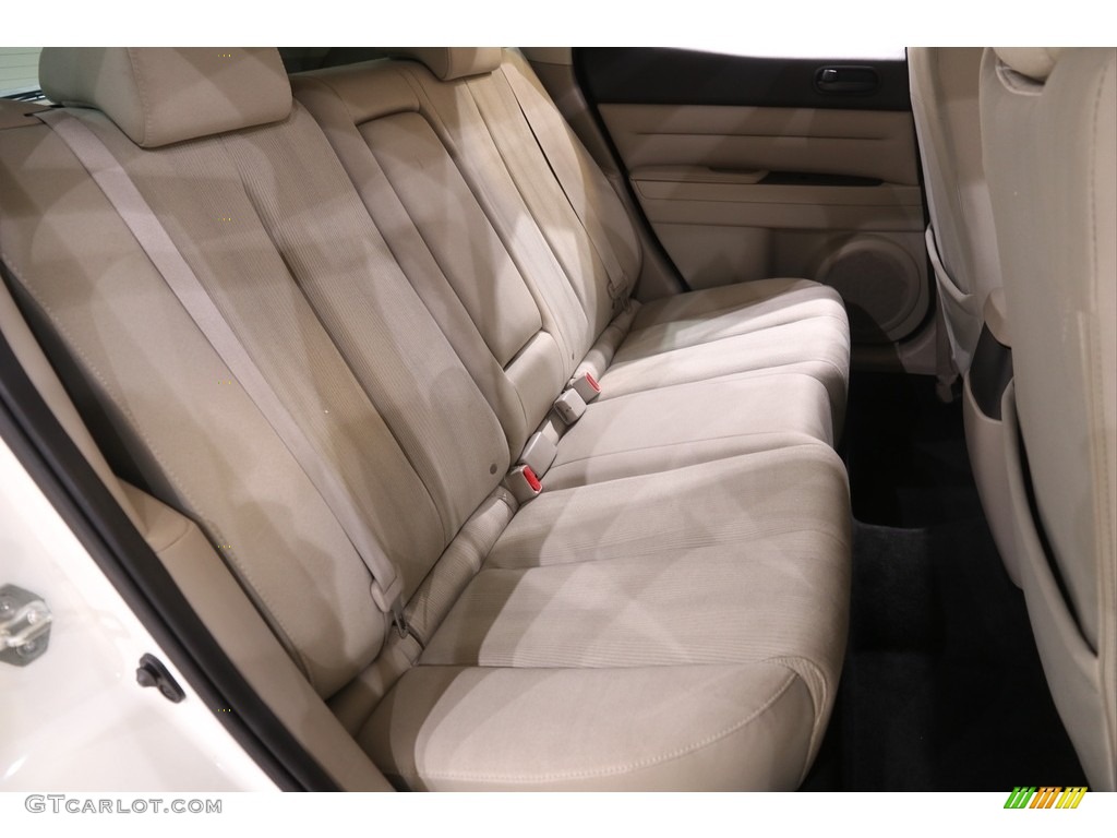 2010 CX-7 i Sport - Crystal White Pearl Mica / Sand photo #15