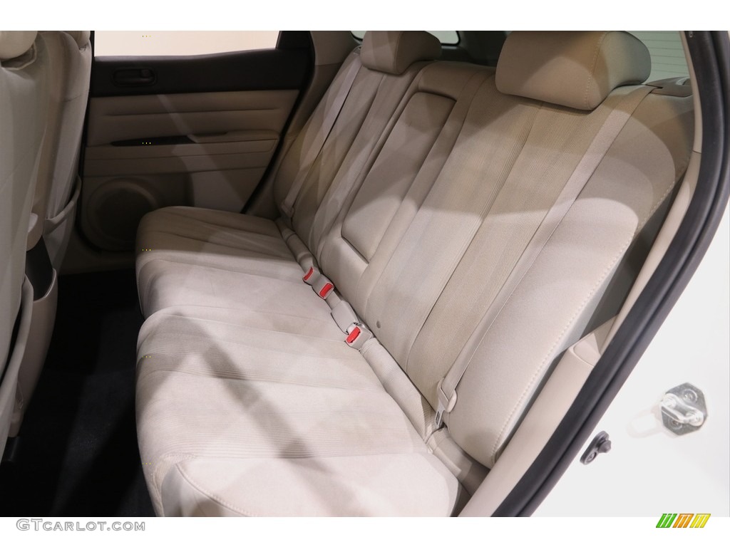 2010 CX-7 i Sport - Crystal White Pearl Mica / Sand photo #16