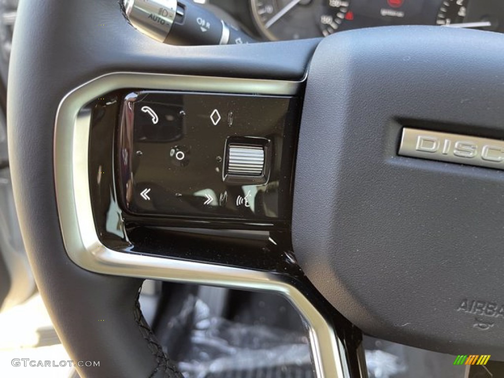 2021 Land Rover Discovery Sport S Ebony Steering Wheel Photo #140882845