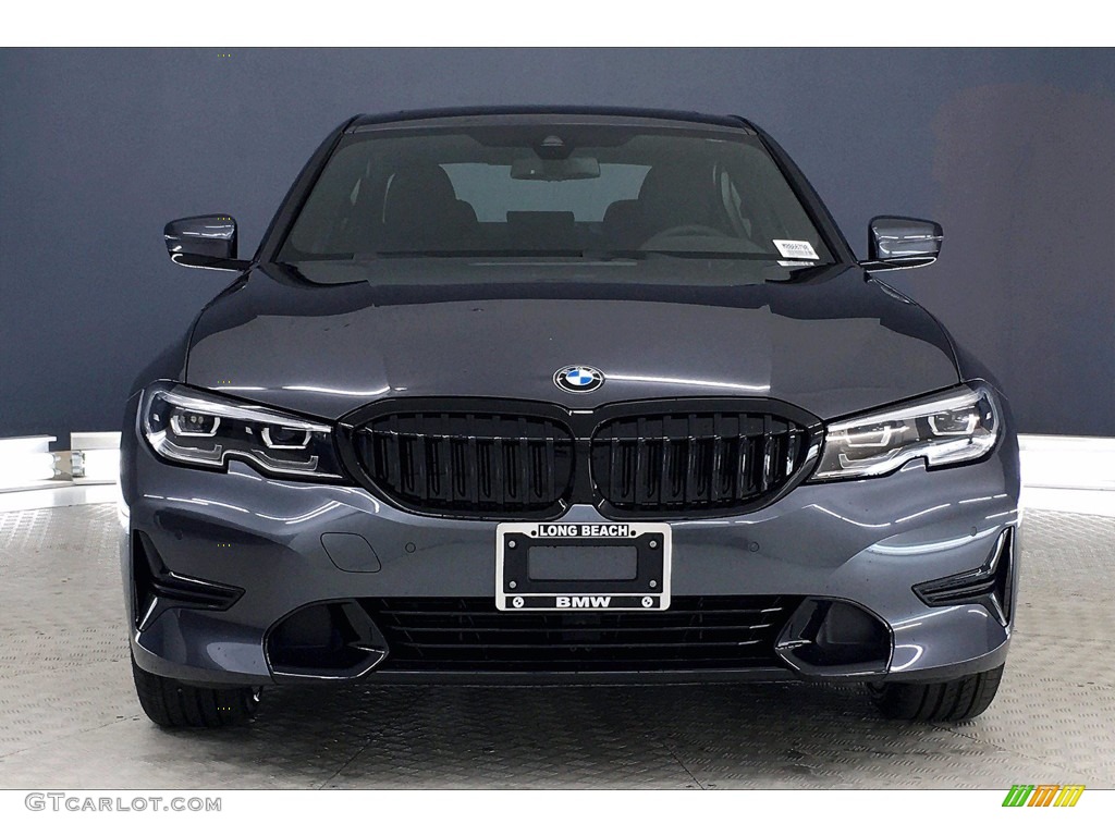 2021 3 Series 330i Sedan - Mineral Gray Metallic / Black photo #2