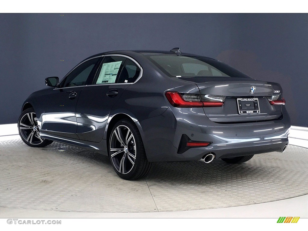 2021 3 Series 330i Sedan - Mineral Gray Metallic / Black photo #3