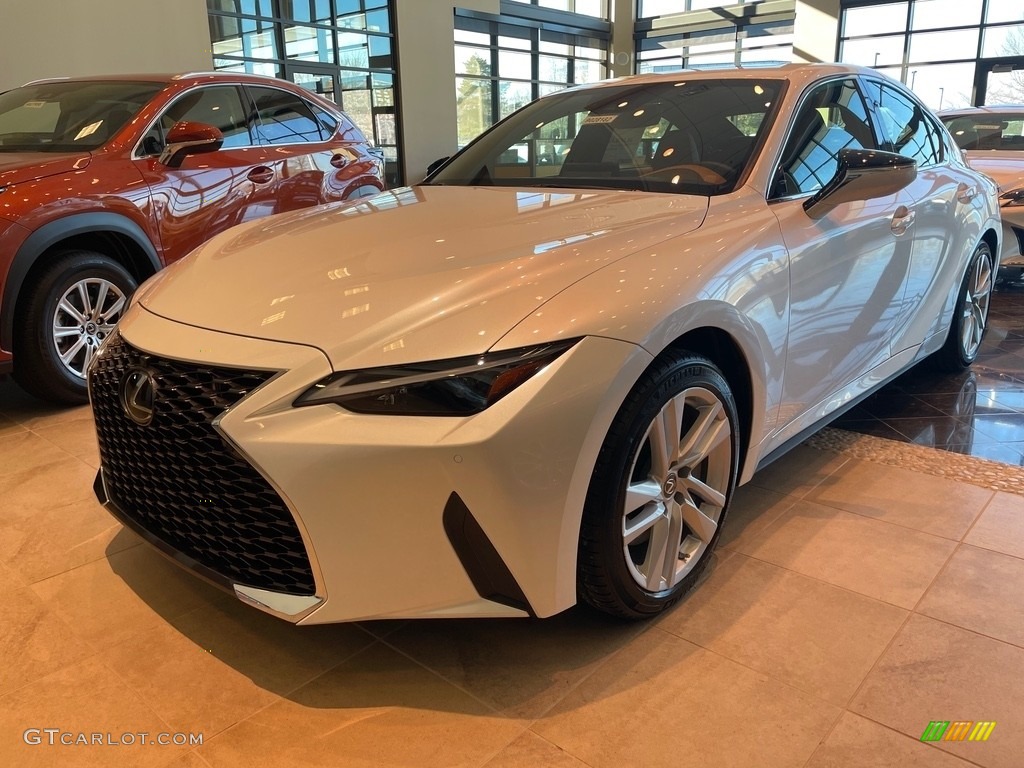 Eminent White Pearl 2021 Lexus IS 300 AWD Exterior Photo 140883427 