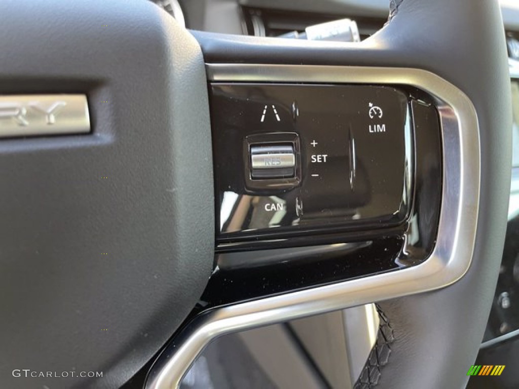 2021 Land Rover Discovery Sport S Ebony Steering Wheel Photo #140883460