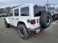 2021 Bright White Jeep Wrangler Unlimited Rubicon 4x4  photo #4