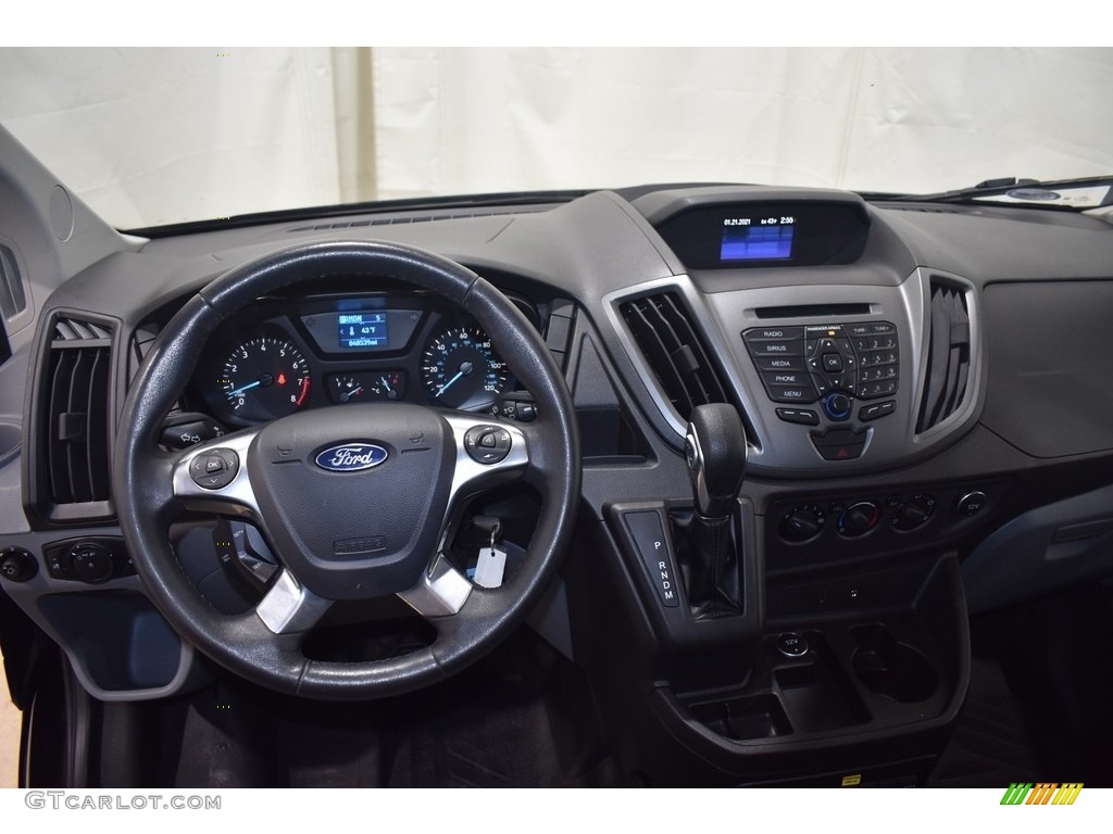 2016 Ford Transit 150 Van XL LR Regular Pewter Dashboard Photo #140884195