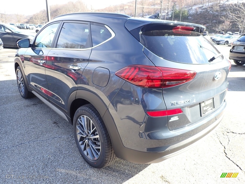 2021 Tucson Ulitimate AWD - Dusk Blue / Black photo #6