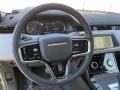 Dapple Gray/Ebony 2021 Land Rover Range Rover Evoque S R-Dynamic Steering Wheel