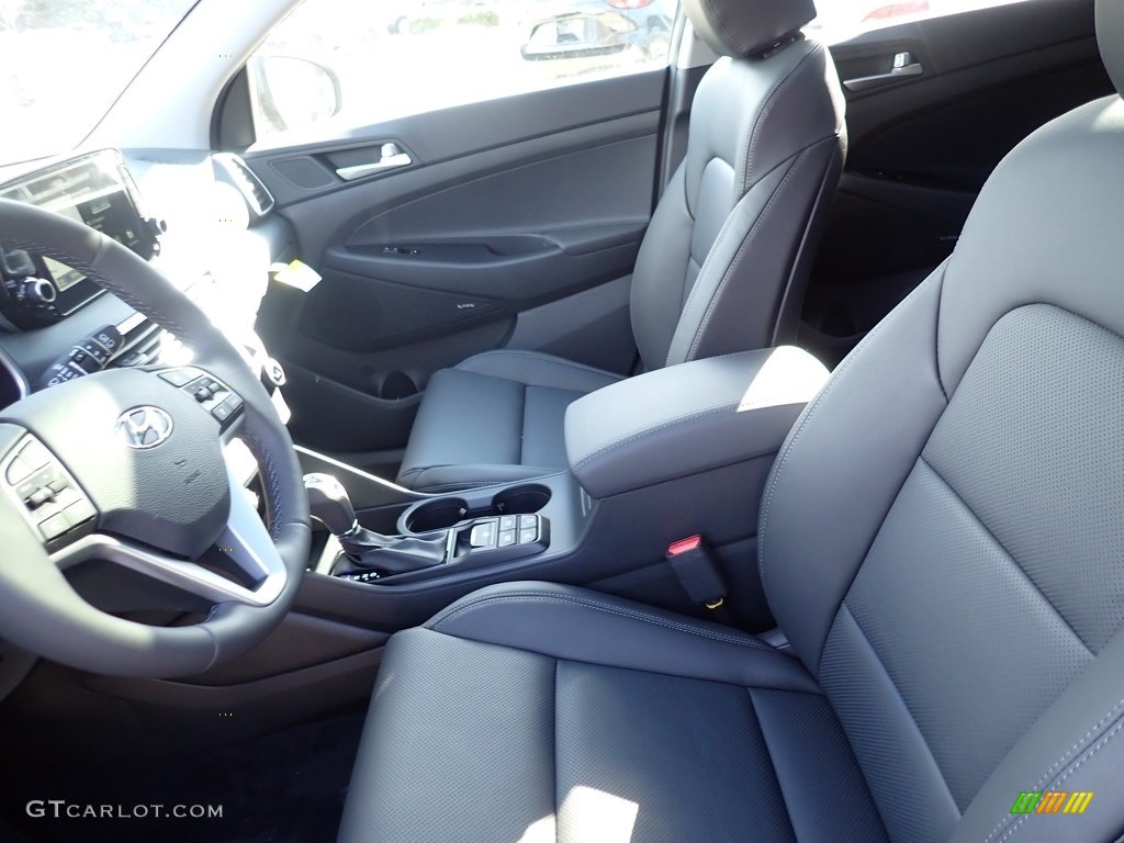 2021 Tucson Ulitimate AWD - Dusk Blue / Black photo #12