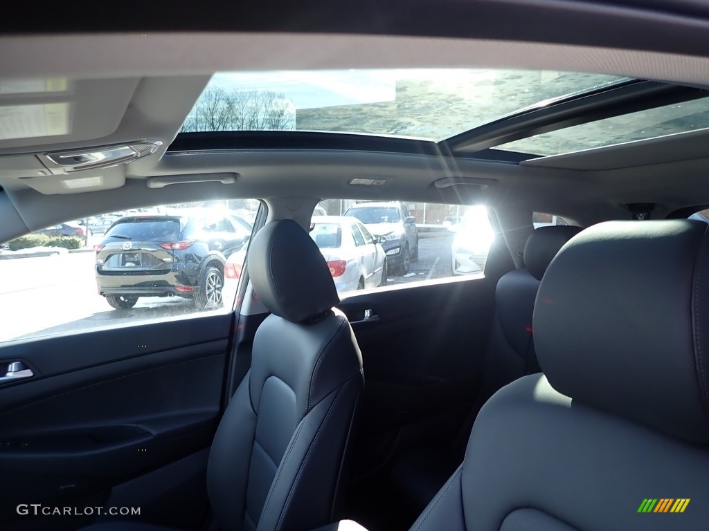 2021 Tucson Ulitimate AWD - Dusk Blue / Black photo #13