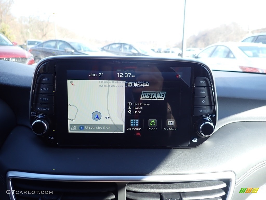 2021 Tucson Ulitimate AWD - Dusk Blue / Black photo #14