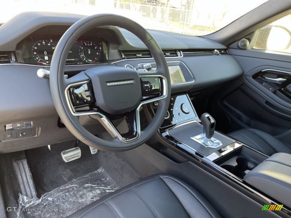 Ebony Interior 2021 Land Rover Range Rover Evoque S R-Dynamic Photo #140885095