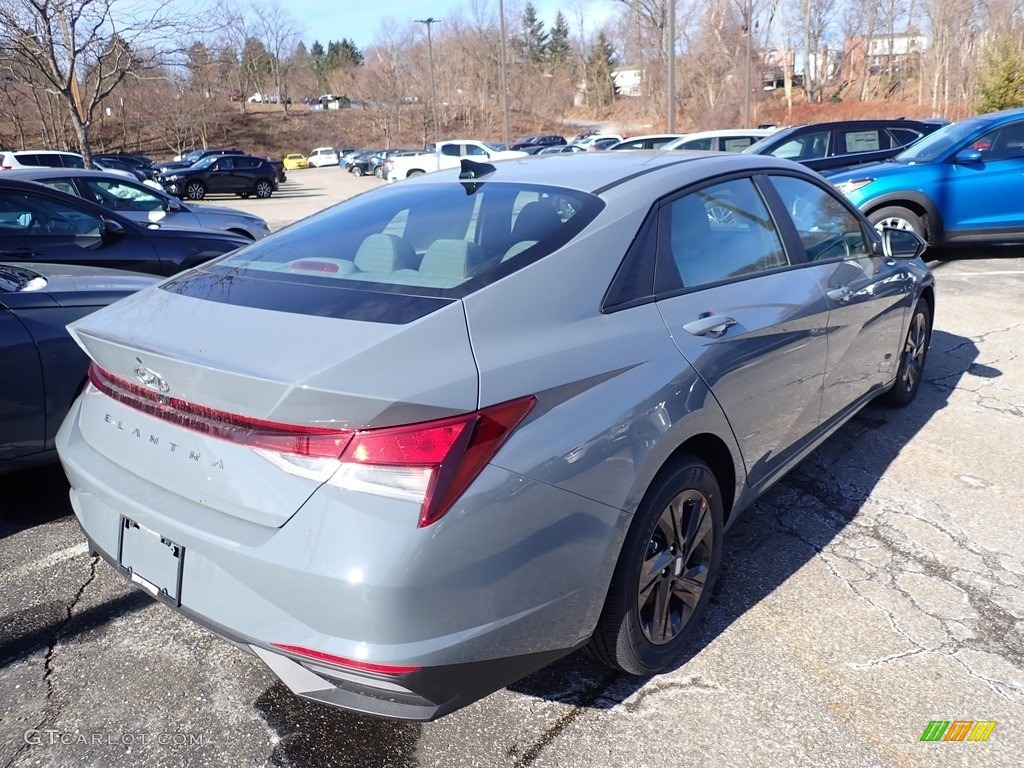 2021 Elantra SEL - Electric Shadow / Medium Gray photo #2