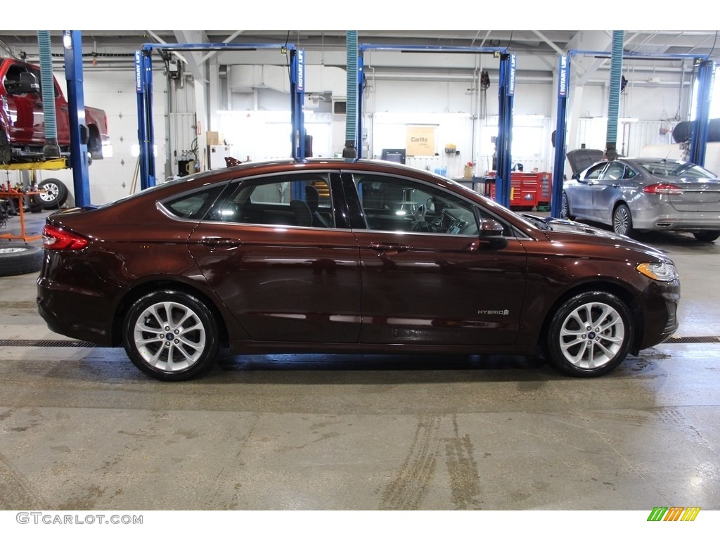 Rich Copper 2019 Ford Fusion Hybrid SE Exterior Photo #140885527