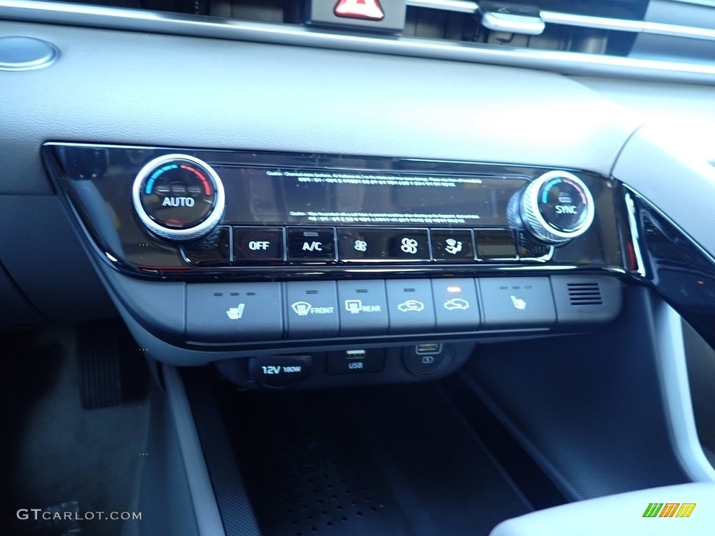 2021 Elantra SEL - Electric Shadow / Medium Gray photo #14