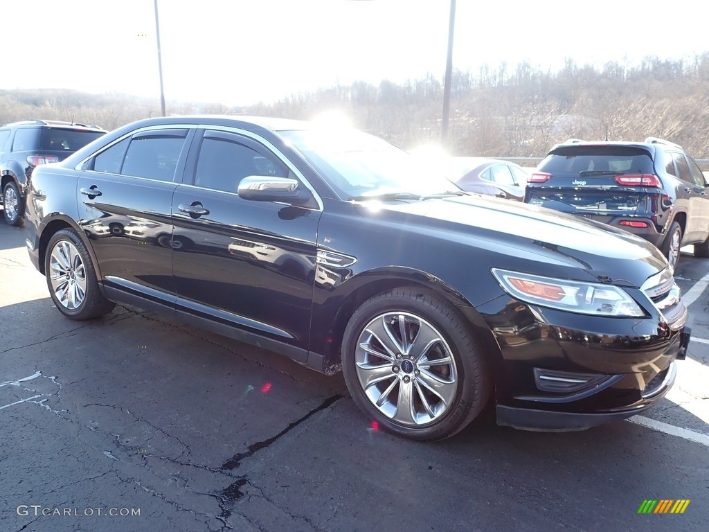 2012 Taurus Limited - Ebony Black / Charcoal Black photo #4