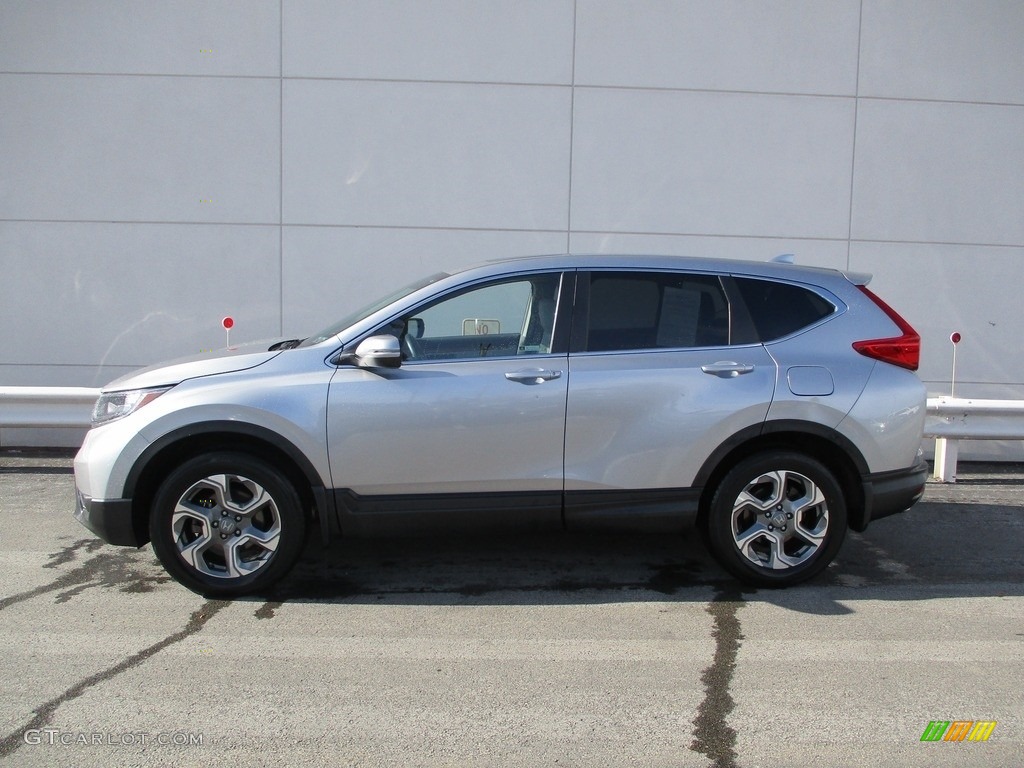 2018 CR-V EX-L AWD - Lunar Silver Metallic / Gray photo #2