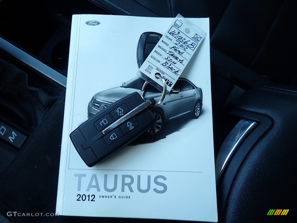 2012 Taurus Limited - Ebony Black / Charcoal Black photo #29