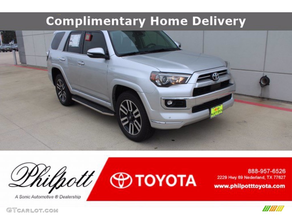2021 4Runner Limited 4x4 - Classic Silver Metallic / Black photo #1